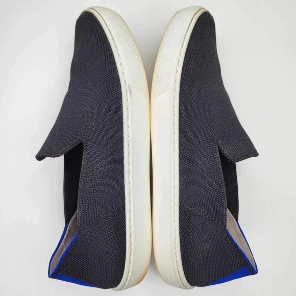 Rothys The Original Slip On Blue Women's Size 8.5 US Flats Sneaker Comfort Shoe - Picture 2 of 10